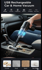 TurboVac Mini™ – Cordless Car Vacuum Cleaner