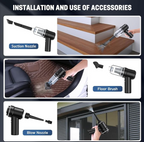 TurboVac Mini™ – Cordless Car Vacuum Cleaner